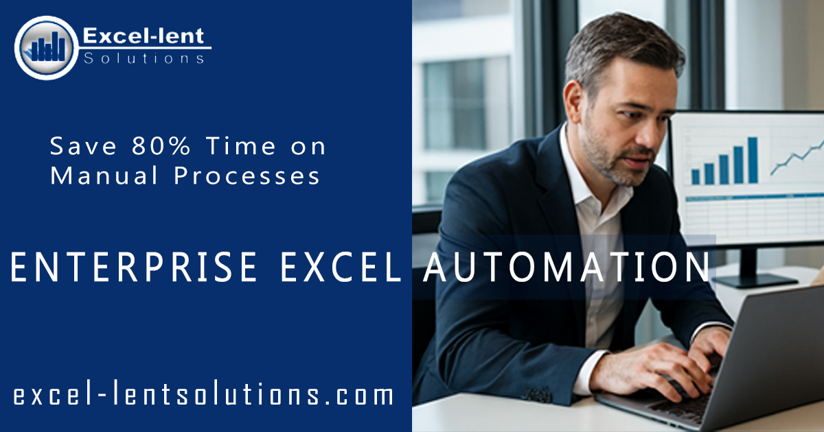 Enterprise Excel Automation | Save 80% Time on Manual Processes | Excel ...
